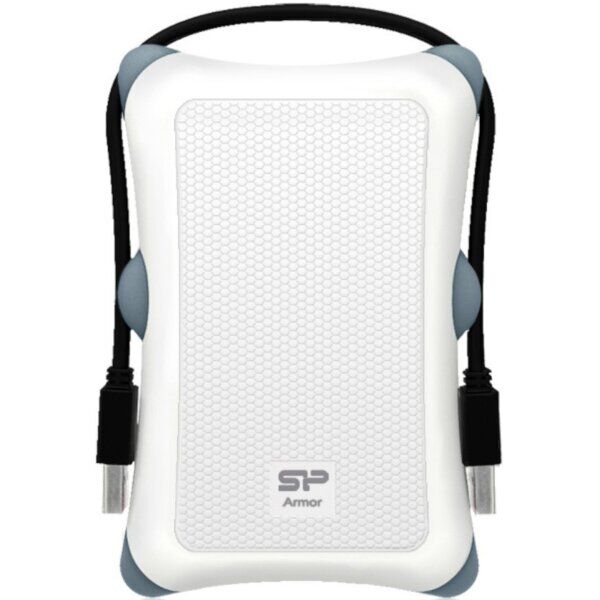 ������ ������� 2,5" Silicon Power Armor A30, White, USB 3.0 (SP000HSPHDA30S3W) - �������� 1
