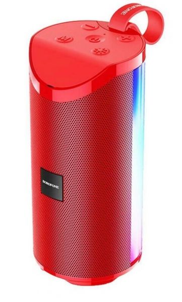   2.0 Borofone BR5, Red, 2 x 5 , Bluetooth, MicroSD, FmRadio,    -  1