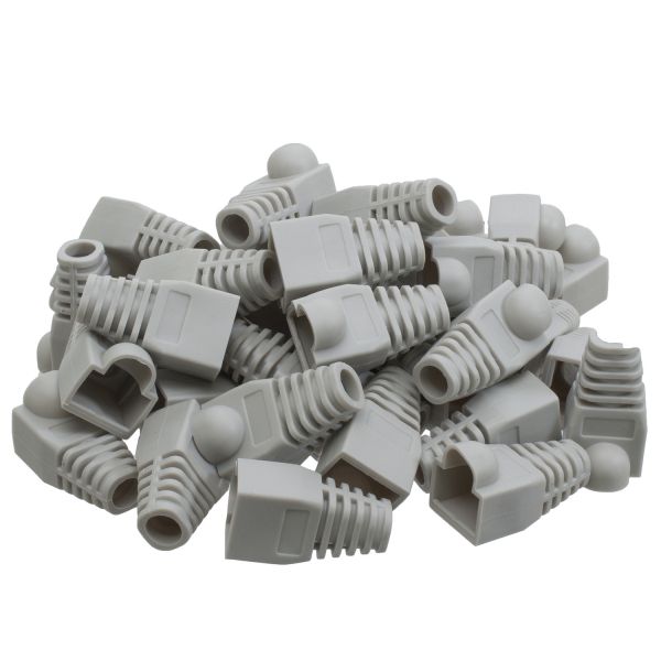 �������� RJ45, �����������, Gray, 40 ��, Patron (CAP-RJ-45-40) - �������� 1