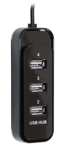  USB 2.0 AtCom TD4006 White 4 ports (10726) -  1