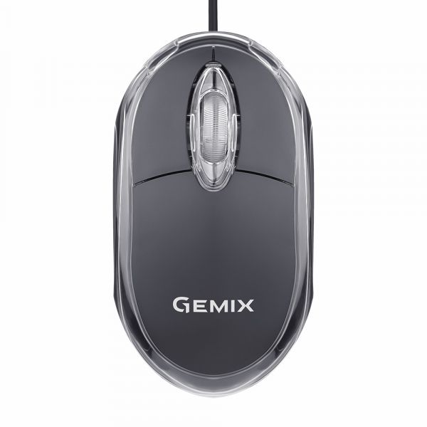  Gemix GM105 Black, Optical, USB, 800 dpi (GM105BK) -  1
