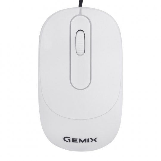  Gemix GM145 White, Optical, USB, 800 dpi (GM145WH) -  1