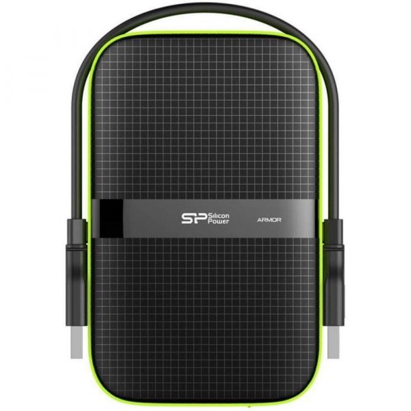 ������� ������� ���� 2Tb Silicon Power Armor A60, Black, 2.5", USB 3.0 (SP020TBPHDA60S3K) - �������� 1