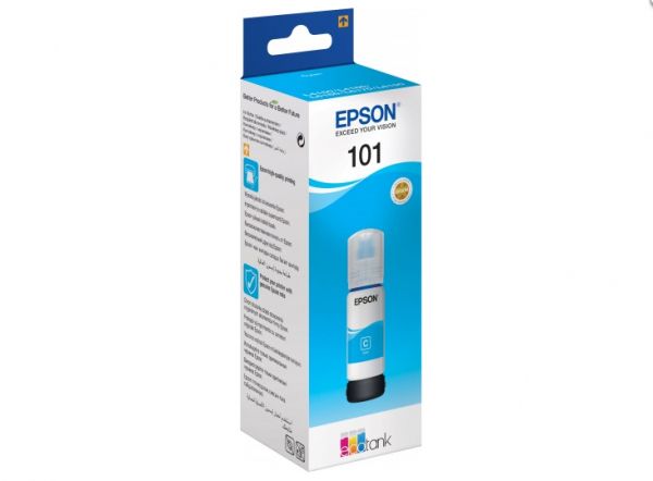 ������� Epson 101, Cyan, ��� L4150/L4160/L6160/L6170/L6190, 70 �� (C13T03V24A) - �������� 1