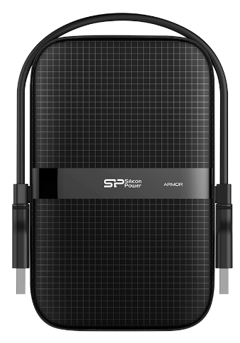 ������� ������� ���� 1Tb Silicon Power Armor A60, Black, 2.5", USB 3.2 (SP010TBPHDA60S3A) - �������� 1