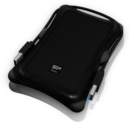    2Tb Silicon Power Armor A30, Black, 2.5", USB 3.2 (SP020TBPHDA30S3A) -  2