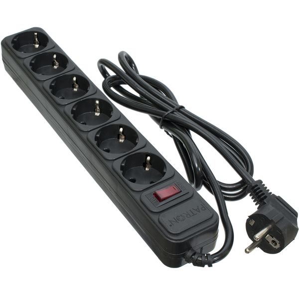 Գ���� ��������� 1.8 �, Patron, Black, 6 �������, 10�, �� 2.2 ���, �������, ���������� (SP-1062) - �������� 1