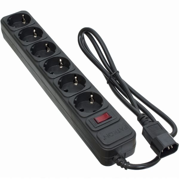 ������ ������� 1,0 � Patron, SP-1063U, 6 �������, for UPS, ������ - �������� 1