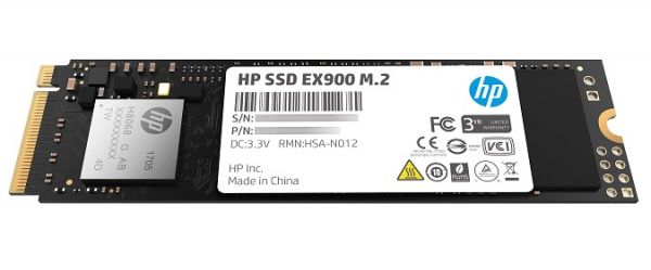   M.2 250Gb, HP EX900, PCI-E 3.0 x4, 3D TLC, 2000/1000 MB/s (2YY43AA) -  1