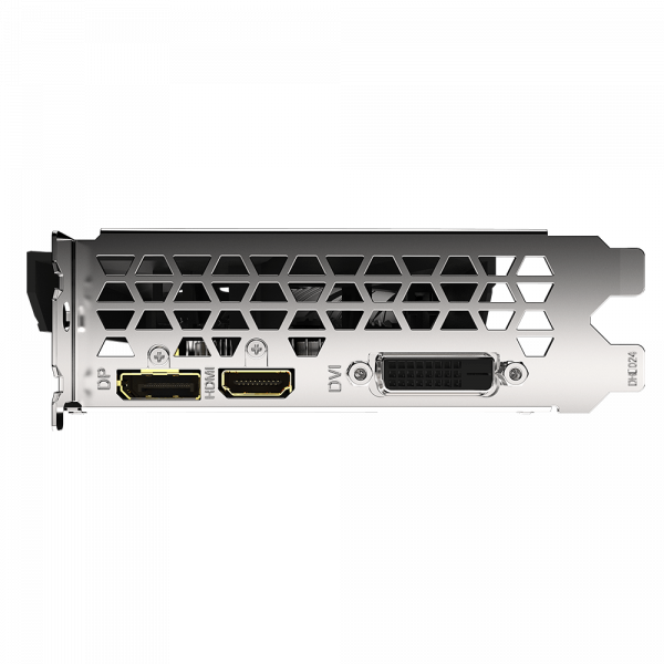  GeForce GTX 1650, Gigabyte, 4Gb GDDR6, 128-bit, DVI/HDMI/DP, 1590/12000 MHz (GV-N1656D6-4GD) -  6