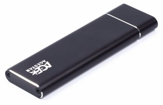 ������ ������� M.2 AgeStar 3UBNF5C, Gray, USB 3.0, ��� M.2 (Key B), ������ 2230/2242/2260/2280, ���������� ������ - �������� 2