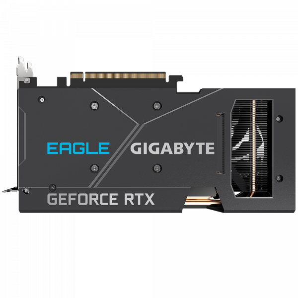  GeForce RTX 3060, Gigabyte, EAGLE Rev. 2.0 (Limited Hash Rate), 12Gb GDDR6, 192-bit, 2xHDMI/2xDP, 1777/15000 MHz, 8-pin (GV-N3060EAGLE-12GD) -  6