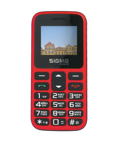   Sigma mobile Comfort 50 HIT2020, Red, "", 2 Mini-SIM + Micro-SIM,  1.77"  (128x160), , SC6531E,  MicroSD ( 32 ), FM-, , BT, Cam 0.3Mp, 1450 mAh -  1