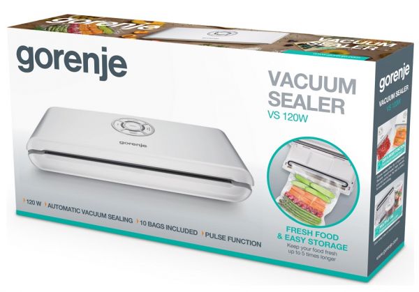 � ��������� ��������� Gorenje VS120W, White, 120W, ����������� ����������, ������� ���������� � �������������� - �������� 5