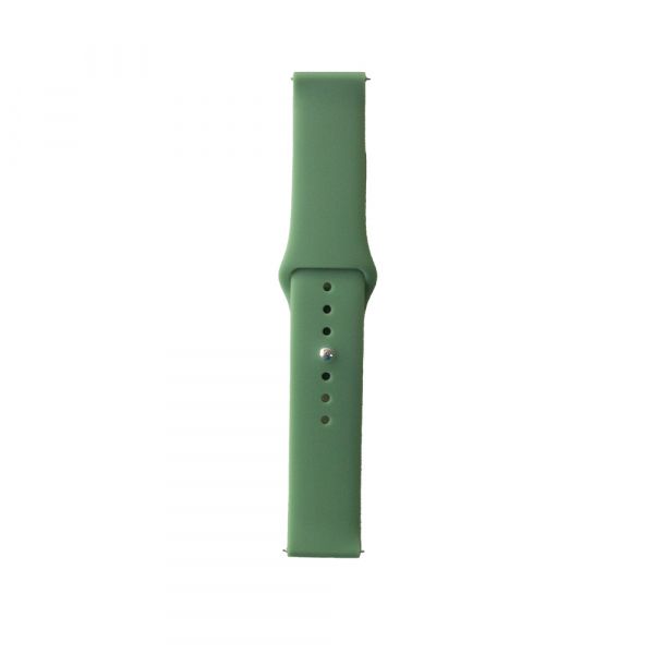 ������� ��� ����� ����� Amazfit, Samsung, Huawei, 22 mm, SILICONE, Green - �������� 1