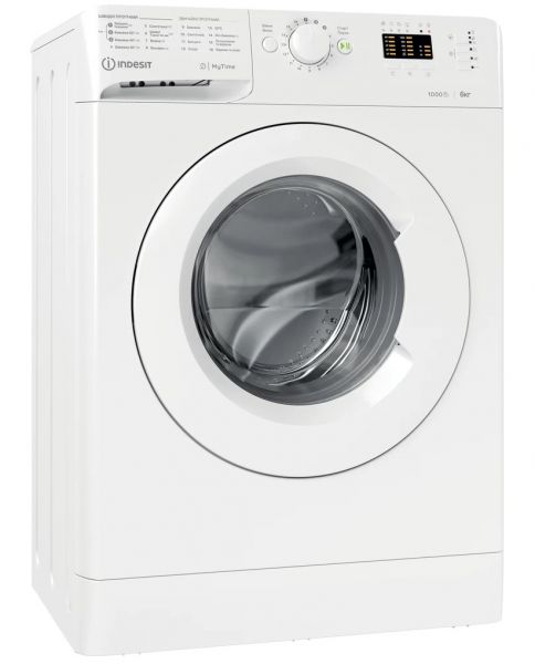 ���������� ������ Indesit OMTWSA 61052 W UA, White, 6��, �����������, 16 ��������, �������, 1000 ��/���, ����� ����������������� A++, 85x59.5x42.5 - �������� 2