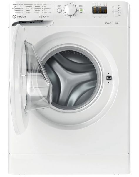 ���������� ������ Indesit OMTWSA 61052 W UA, White, 6��, �����������, 16 ��������, �������, 1000 ��/���, ����� ����������������� A++, 85x59.5x42.5 - �������� 4