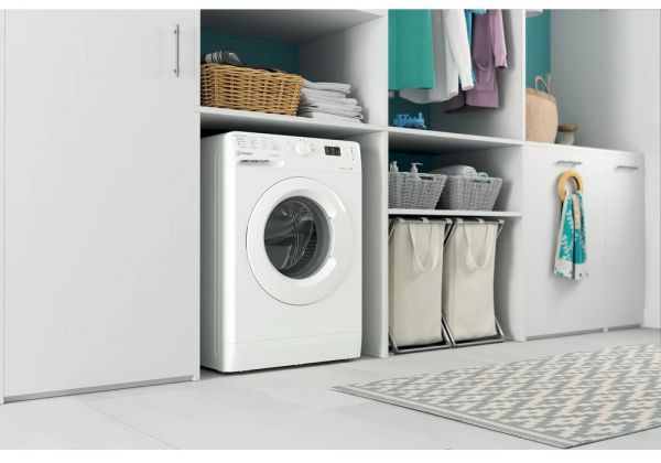 ���������� ������ Indesit OMTWSA 61052 W UA, White, 6��, �����������, 16 ��������, �������, 1000 ��/���, ����� ����������������� A++, 85x59.5x42.5 - �������� 8