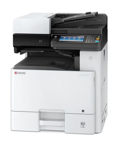 ��� �������� ���������� A3 Kyocera Ecosys M8130cidn, Grey/Black, 1200x1200 dpi, �������, �� 30/15 ���/��, ���������� ��������� ��-����� 7", USB / Lan, �������� TK-8115 (1102P33NL0) - �������� 1