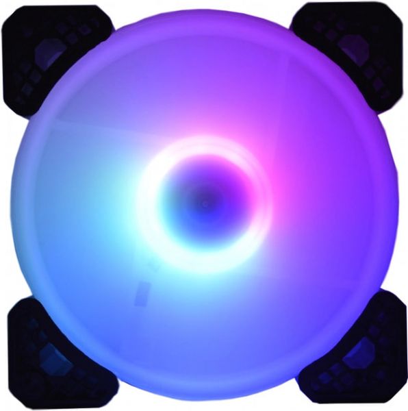 ���������� 120 mm Cooling Baby 12025RGB12 frameless 120x120x25�� HB, 22,5��,12V,1200 ��/���, 3-pin+4-pin(Molex) 3D RGB - �������� 2