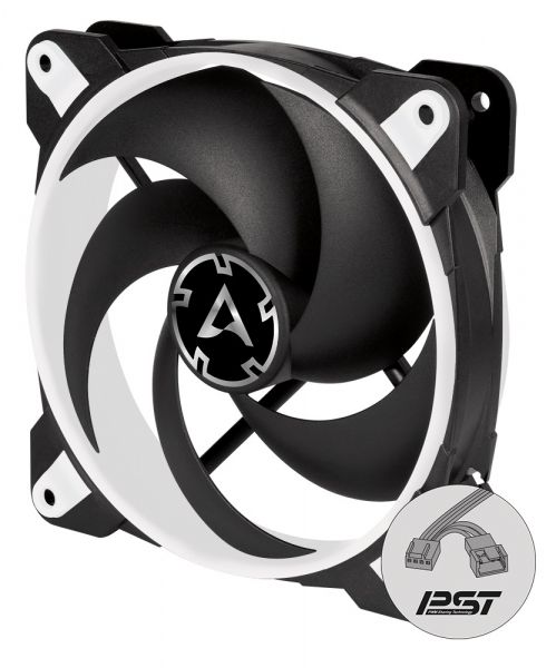 ���������� 120 ��, Arctic BioniX P120, Black/White, 120�120�27 ��, PWM, 200-2100 ��/���, 4-pin, �������������� ��������� (ACFAN00116A) - �������� 1