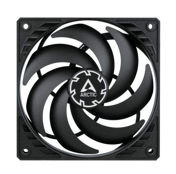 ���������� 120 ��, Arctic P12 Slim PWM PST, Black, 120�120�15 ��, PWM, 300-2100 ��/���, 4-pin, �������������� ��������� (ACFAN00187A) - �������� 3