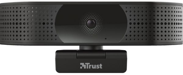 - Trust Teza 4K Ultra HD, Black, 3840x2160 / 30 fps, USB,  , ,   ,   + , 2  (24280) -  1