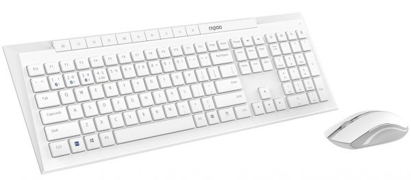 �������� ����������� Rapoo 8210M, White, Optical, Bluetooth+Wireless, ���������+���� - �������� 1