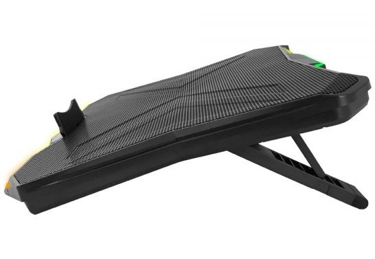 ��������� ��� �������� �� 17" Esperanza "Xalok", Black, 1x18 �� ���������� (17-20 dB, 800 rpm), 10 ������� RGB ���������, 2xUSB, 400x300x26 �� (EGC110) - �������� 3