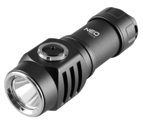 ˳���� ������ NEO Tools, Black, 10 ��, 500 ��, �������� SST20 LED, �� 100 �, ���������� 800 mAh, USB Type-C, ���������� ������, IPX4 (99-074) - �������� 1