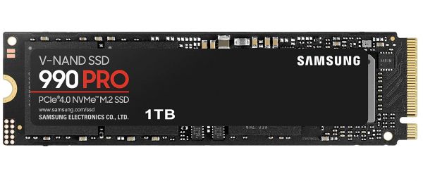 SSD  Samsung 990 Pro 1Tb M.2 PCI-E 4x 4.0 MLC 3-bit V-NAND (MZ-V9P1T0BW) -  1