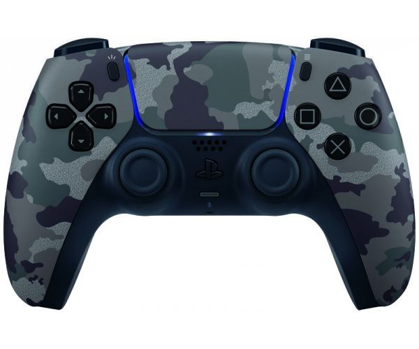  Sony PlayStation 5 DualSense, Grey Camo -  1
