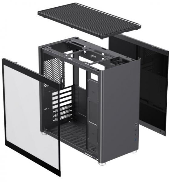 ������ GameMax Spark Pro Black, ��� ��, Mid Tower, ATX / Micro ATX / Mini ITX, 1�USB 3.0, 1�USB Type-C, 413�204�398 ��, 4.7 �� - �������� 4