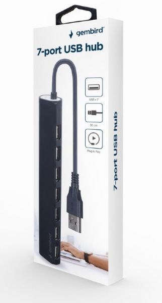 ������������ USB 2.0 Gembird UHB-U2P7-04, 7 ����� USB 2.0, �������, ������ - �������� 3