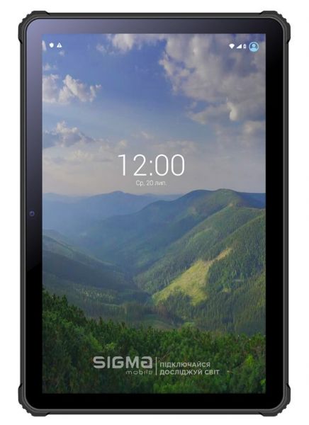   11" Sigma X-Style Tab A1025 Black, 1920x1080, Mediatek MT8768WA 2GHz, RAM 4Gb, ROM 64Gb, MicroSD, GPS, LTE, Wi-Fi, BT, 2 Cam (16 Mp + 16Mp), 10000 mAh, Android 11 -  1