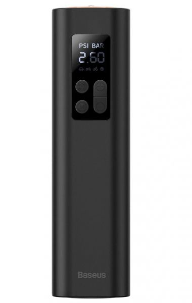   Baseus CRCQ000001 Super Mini Inflator Pump Black -  1