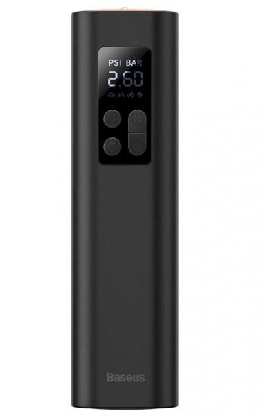 ������������ ����� Baseus CRCQ000001 Super Mini Inflator Pump Black - �������� 1