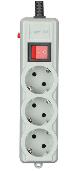 Գ���� ��������� 1.8 �, Gembird, Grey, 3 �������, 16�, �� 4.5 ���, ������� � ����������, ������� �� �����������, ���� ��� �������� �� ���� (SPG3-G-6G-PRO) - �������� 1