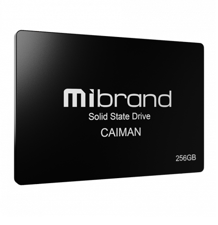 SSD  Mibrand Caiman 256Gb SATA3 2.5" 3D TLC (MI2.5SSD/CA256GBST) -  1