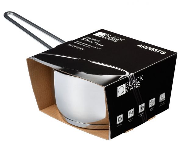 ���� Ardesto BLACK MARS AR0714S, Steel, 1.4�, 14��, ��� ������, ����������� �����, ����� ���� � ������������� ������, �������� ��� ������������� �� ����� ������ ���� - �������� 5