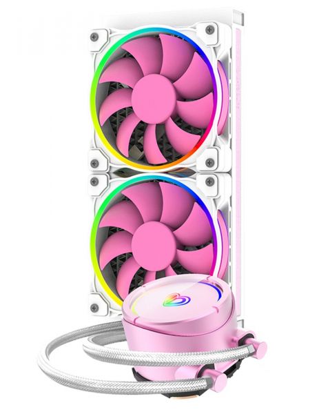    ID-Cooling Pinkflow 240 ARGB V2, White, Intel: 1700/1200/2066/2011/1366/1151/1150/1155/1156, AMD: TR4/AM4/FM2+/FM2/FM1/AM3+/AM3/AM2+,  250  -  2