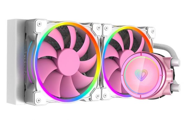    ID-Cooling Pinkflow 240 ARGB V2, White, Intel: 1700/1200/2066/2011/1366/1151/1150/1155/1156, AMD: TR4/AM4/FM2+/FM2/FM1/AM3+/AM3/AM2+,  250  -  1