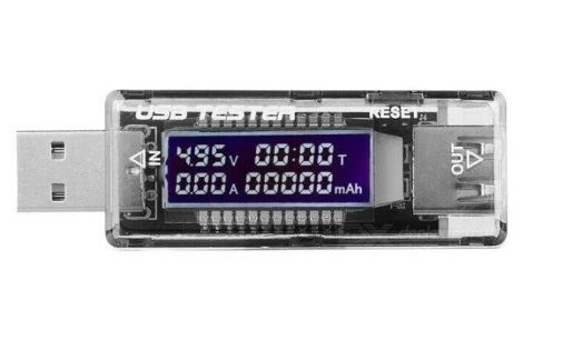  USB Dynamode KWS-V21  (3-20V),   (0-3A)    (0-99999 mAh) -  1