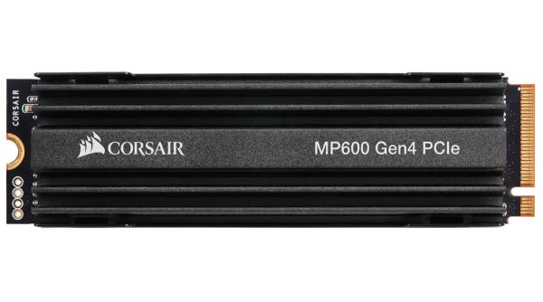 SSD  Corsair Force MP600 1Tb M.2 PCI-E 4.0 x4 3D TLC   (CSSD-F1000GBMP600R2) -  1