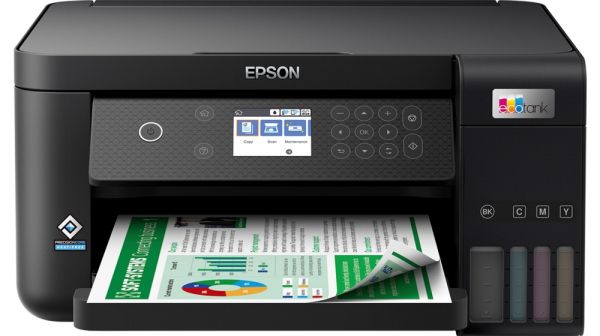 ��� ����������� ���������� A4 Epson L6260, Black, WiFi, 4800�1200 dpi, �������, �� 33/20 ���/��, ��-����� 6.1 ��, USB / Lan, ��������� ����, ������� Epson 101 (C11CJ62404) - �������� 1