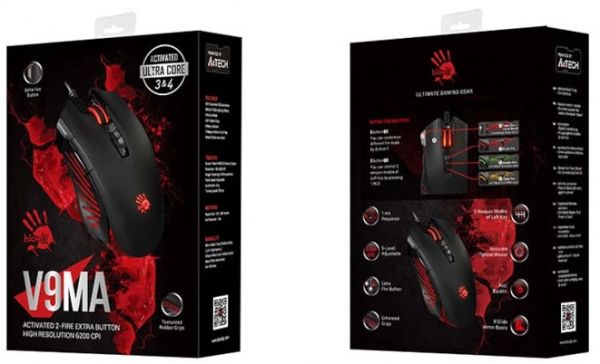 ���� A4Tech V9MA Activated Black, Optical, USB, Bloody, 4000 dpi, Extra Fire Button, ����������� - �������� 5