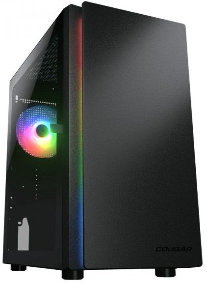 ������ Cougar Purity RGB Black, ��� ��, ATX/mATX/mini-ITX,USB 3.0 x2, USB 2.0 x1, RGB ���������, 2x140 ARGB, 1x120 ARGB, ���������� ������, 200x392x360 �� - �������� 1