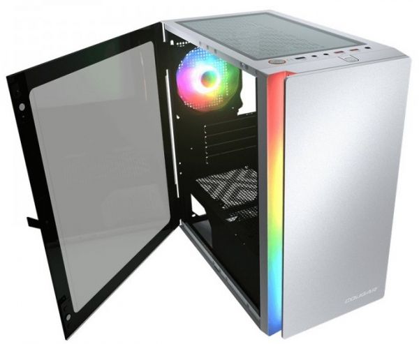 ������ Cougar Purity RGB White, ��� ��, ATX/mATX/mini-ITX,USB 3.0 x2, USB 2.0 x1, RGB ���������, 2x140 ARGB, 1x120 ARGB, ���������� ������, 200x392x360 �� - �������� 4