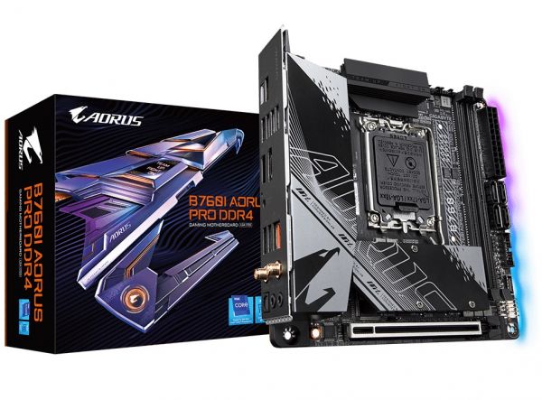 ����������� ����� Gigabyte B760I Aorus Pro DDR4 (s1700, Intel B760) - �������� 1