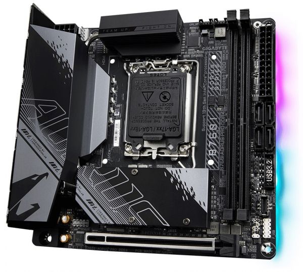 ����������� ����� Gigabyte B760I Aorus Pro DDR4 (s1700, Intel B760) - �������� 4
